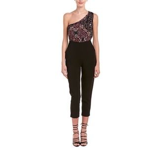 BCBGeneration one shoulder jumpsuit